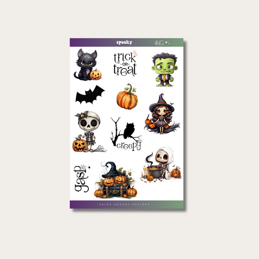 Not So Spooky Sticker Sheet