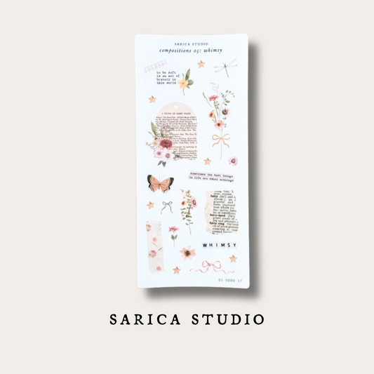 Whimsy Sticker Sheet - Sarica Studio
