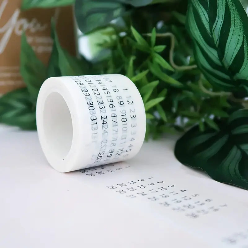 Calendar Washi Tape Set