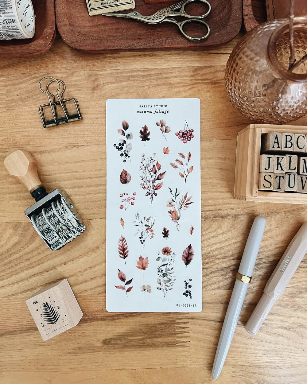 Autumn Sticker Sheets  - Sarica Studio