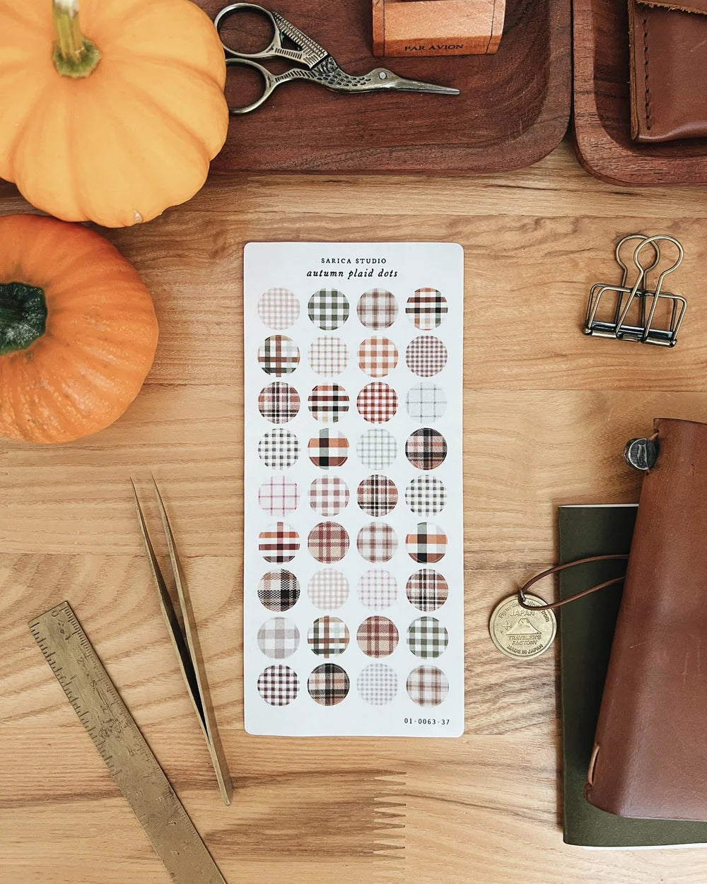 Autumn Sticker Sheets  - Sarica Studio