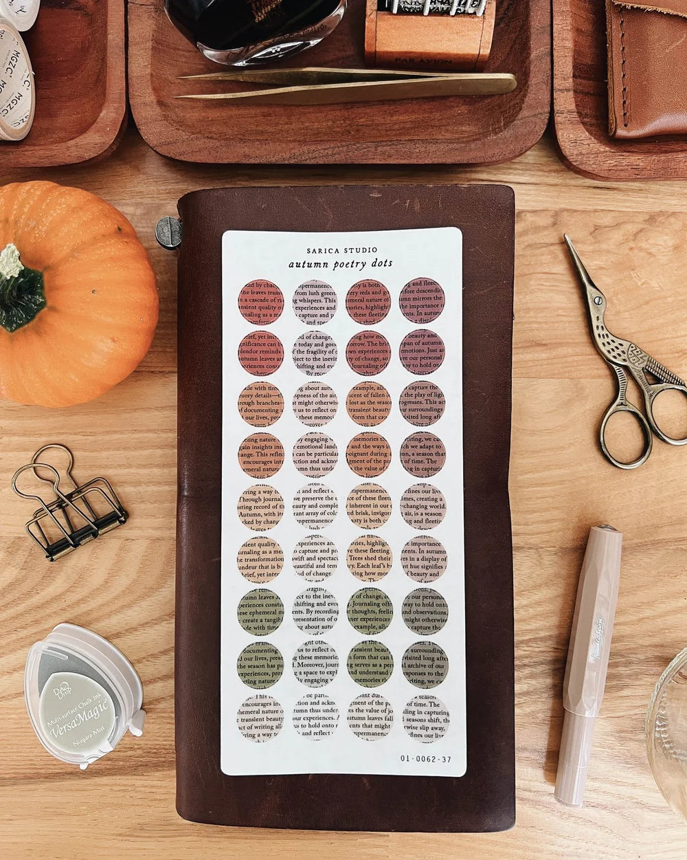 Autumn Sticker Sheets  - Sarica Studio