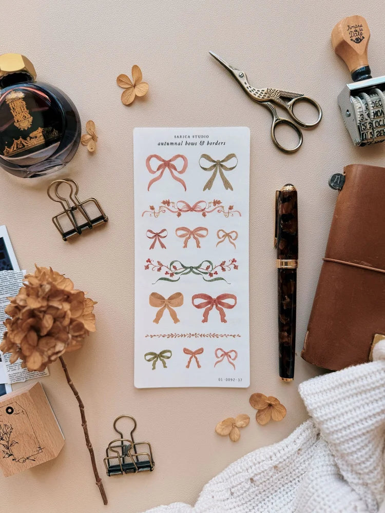 Autumn Sticker Sheets  - Sarica Studio